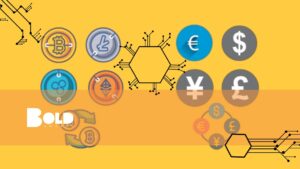Main image for a BOLD Awards article on crypto vs CBDCs #bebold