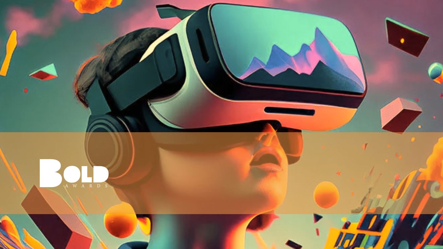 Image for a BOLD Awards article on ARand VR use by professionals #bebold