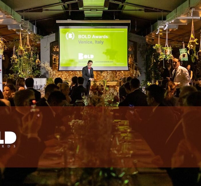 Main image for a BOLD Awards blog about celebrating at the gala dinner ceremony in Lisbon with Portuguese espumante sparkling wine