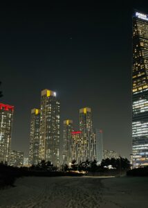 Residential skyscrapers in Songdo are packed with IoT devices