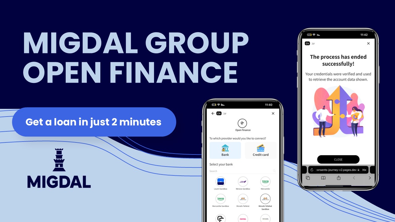 Migdal pioneers open finance loans, allowing faster approvals based on ...