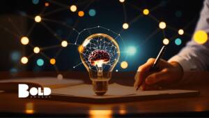 Main image for a BOLD Awards blog on building effective AI and human partnerships