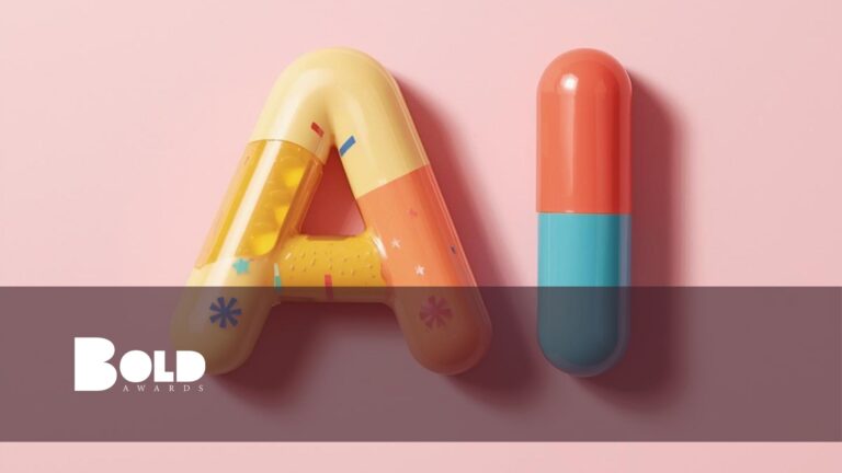 Main image of a BOLD Awards blog about the roles of AI in drug discovery