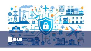 Main image for a BOLD Awards blog on cybersecurity for critical infrastructure