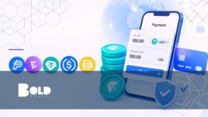 Main image for a BOLD Awards blog on stablecoins