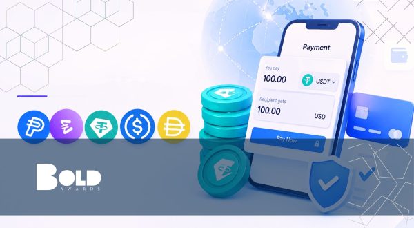 Main image for a BOLD Awards blog on stablecoins