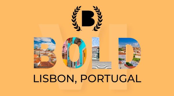 Main image for a BOLD Awards blog announcing the BOLD Awards VI Edition award ceremony will be in Lisbon in March 2025