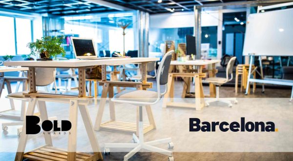 Main image for a BOLD Awards blog on co-working spaces in Barcelona