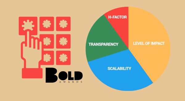 Main image for a BOLD Awards blog on the judging process leading to a gala dinner award ceremony for tech startups and digital industry companies and entrepreneurs #bebold
