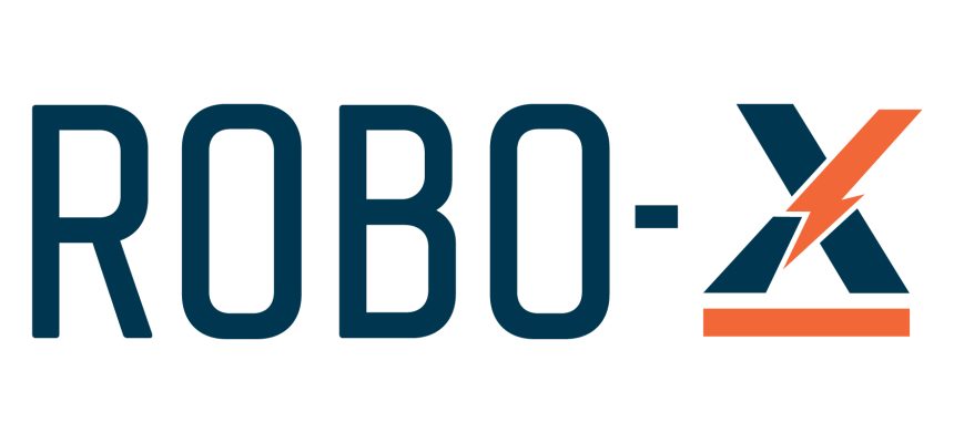 Robo-X logo with white backgorund